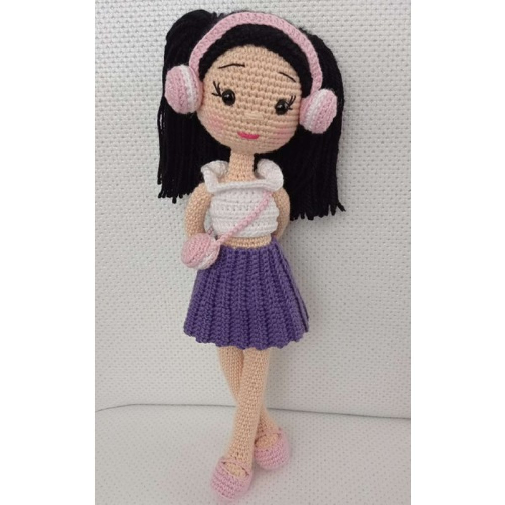 Toys City Mor Albeni Bebek Örgü Oyuncak Bebek Oyuncakları Fiyatı