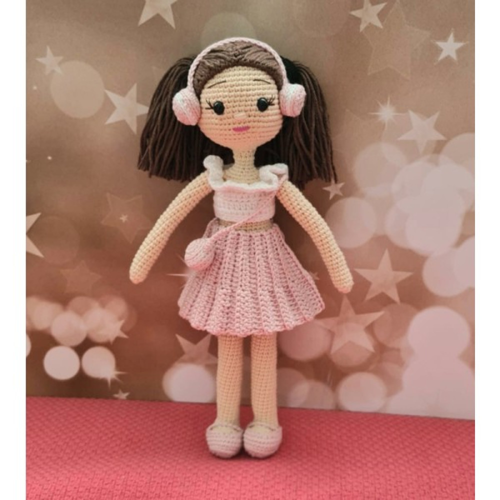 Toys City Pembe Albeni Bebek Organik Örgü Oyuncak Bebek Oyuncakları Fiyatı