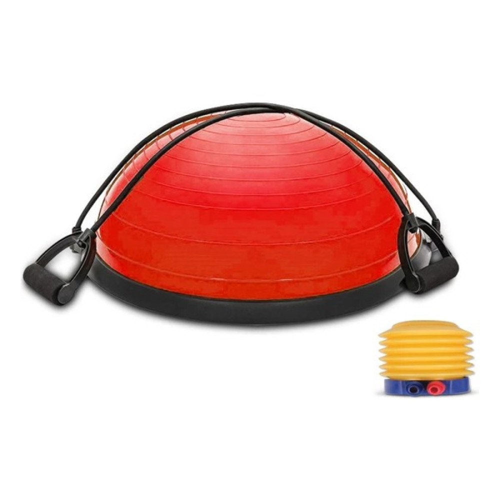 Toys Story Triathlon T181 Bosu Ball Yarim Denge Topu Pilates Aleti Direnc Lastikli Pompa Dahildir Pilates Fiyatı