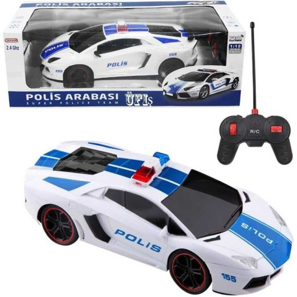 Toysan Dzc Kuzenler Avm Toysan Uzaktan Kumandalı Polis Arabası Full Fonksiyon Şarjlı 32 cm 1:12 Ölçek Dev Oyuncak - Renkli Oyuncak Araç Fiyatı