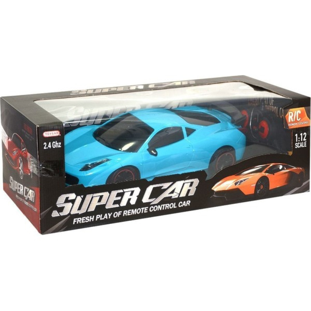 Toysan Oyuncak Toy-01-02 Toysan, 1:12 Kumandalı Şarjlı Süper Car 33CM - Renkli Oto Boyaları Fiyatı