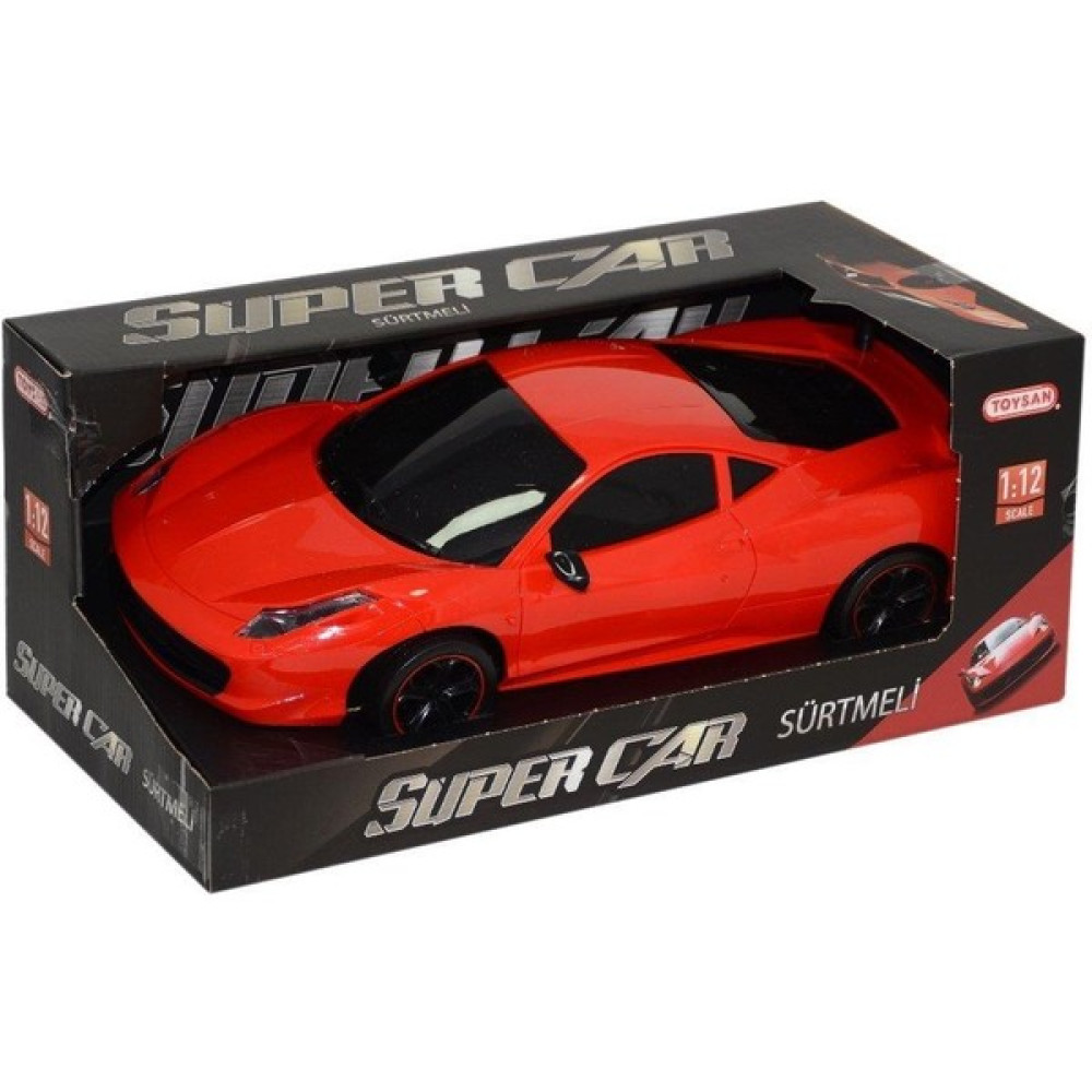 Toysan Oyuncak Toy-09 Toysan, 1:12 Sürtmeli Spor Araba - Renkli Oto Boyaları Fiyatı