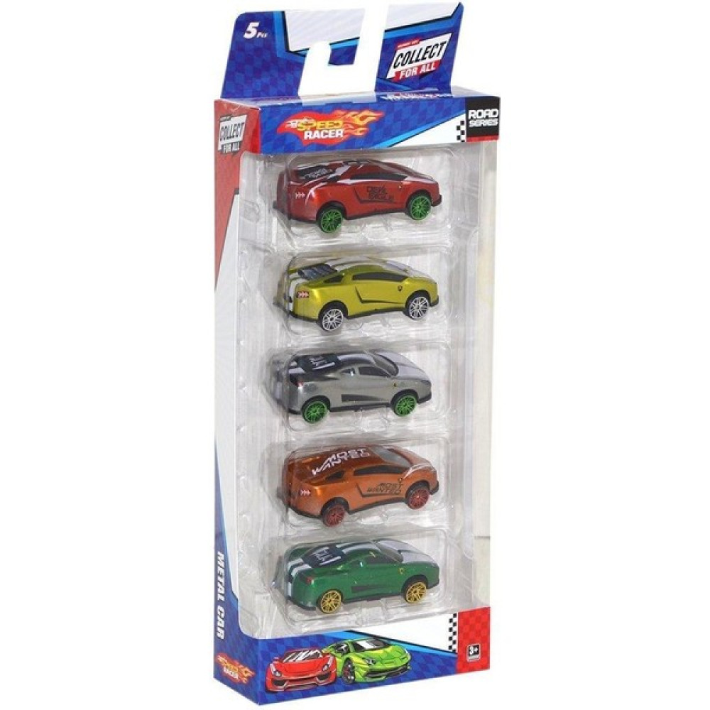 Toysan Oyuncak Toy-26 Toysan, Speed Racer 5'li Metal Araba Seti Oyuncak Araç Fiyatı