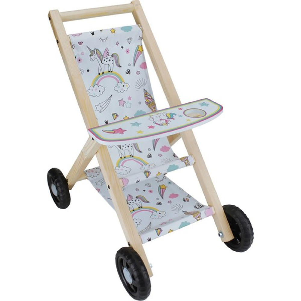 Toysilla Ahşap Oyuncak Bebek Arabası 3+ - T3102 Oyun Seti Fiyatı