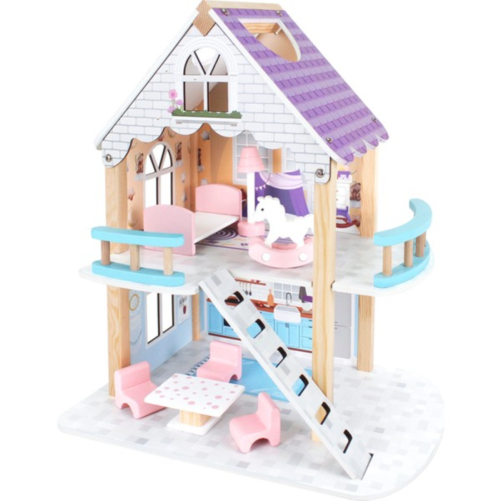 Toysilla Doğal Ahşap Çocuk Oyun Evi - T2011 Bebek Oyuncakları Fiyatı