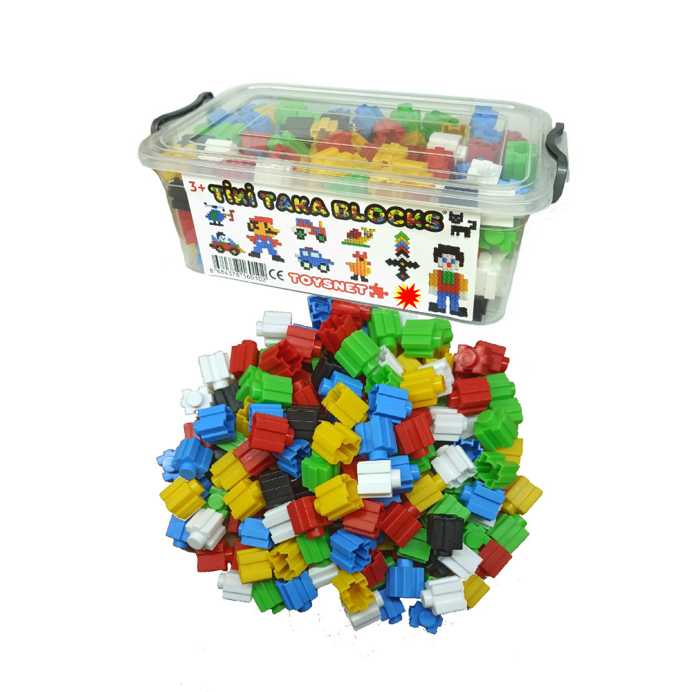 toysnet Tiktak Bloklar 200 Parça 6 Renk Eğitici Ve Çıt Çıt Oyuncak Eğitici Tik Tak Bloklar Legolar ( Yapım Oyuncakları ) Fiyatı