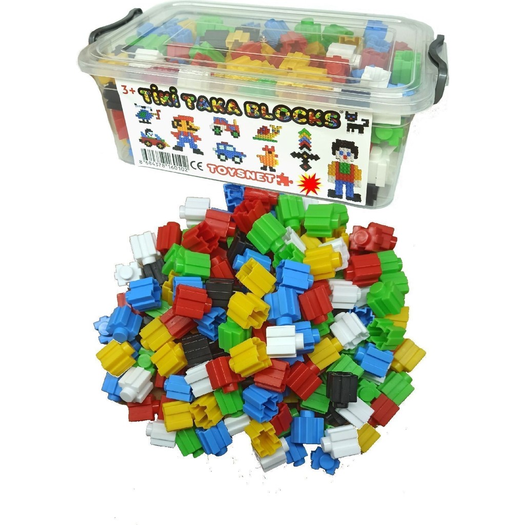 Toysnet Tiktak Bloklar 200 Parça 6 Renk Eğitici ve Çıt Çıt Oyuncak Eğitici Tik Tak Bloklar - Çok Renkli Anne Bebek Oyuncak Fiyatı