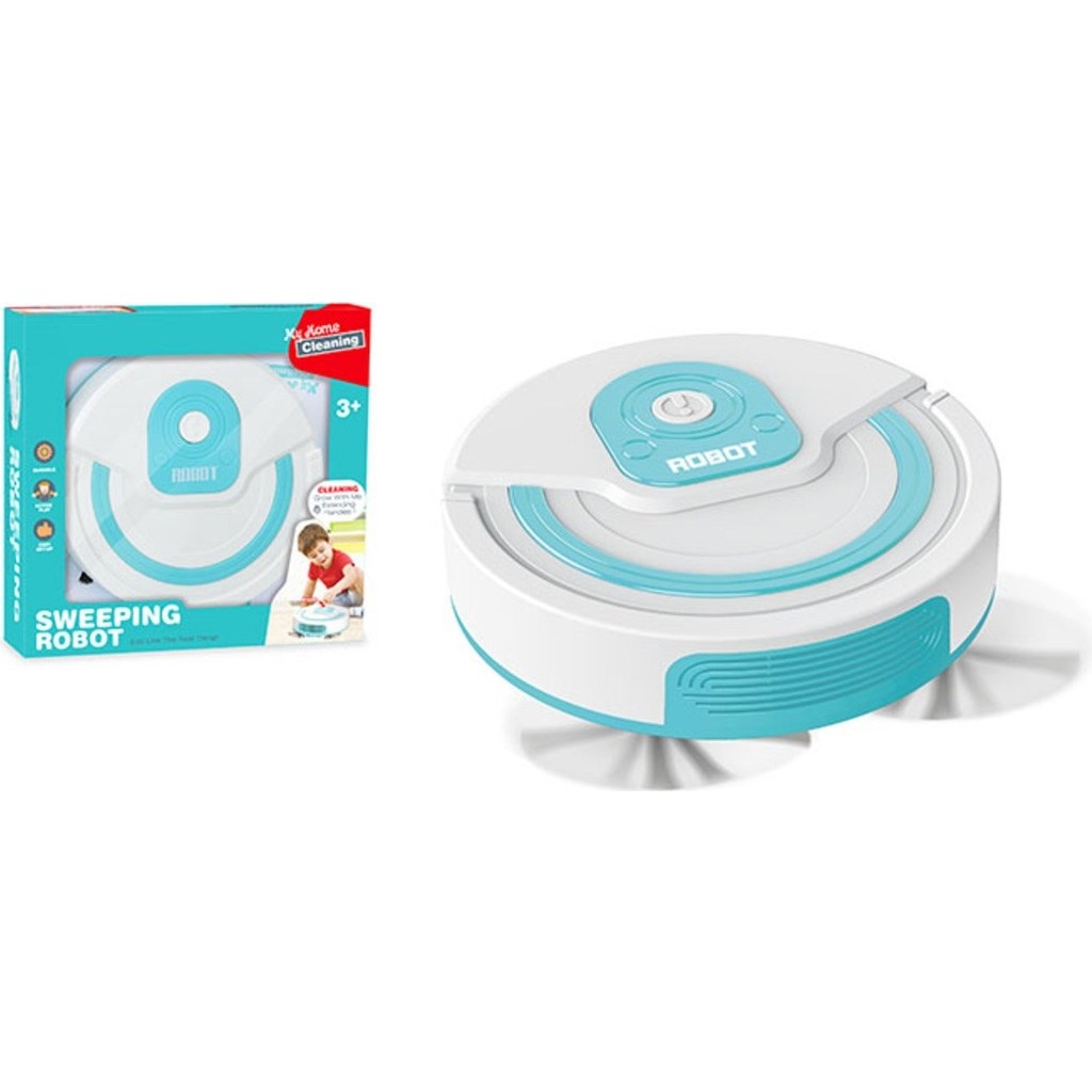 Toysturka Oyuncak Robot Süpürge - Mavi - Beyaz Anne Bebek Oyuncak Fiyatı