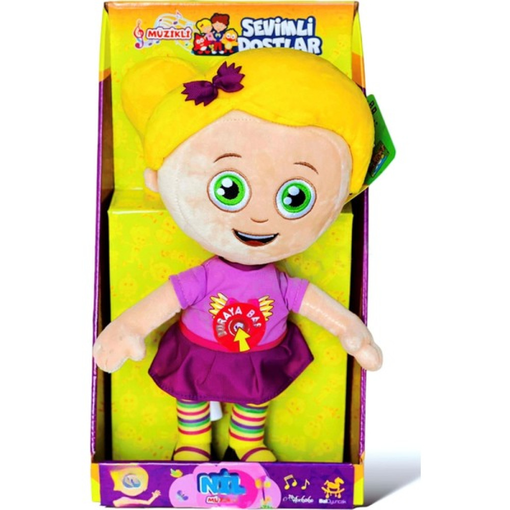 Toysturka Sevimli Dostlar Peluş Nil Müzikli Lisanslı 40 cm Peluş Oyuncaklar Fiyatı