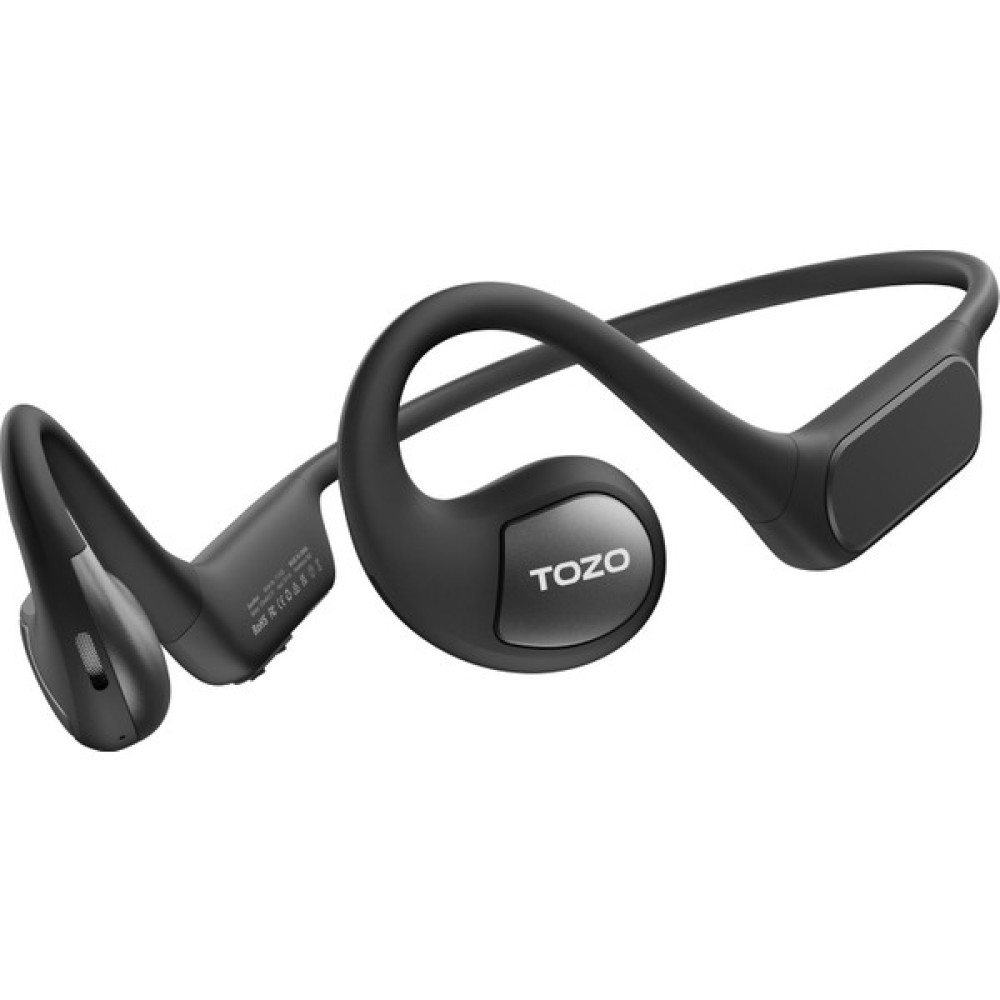 Tozo Kemik Iletimli Yükseltilmiş Bluetooth 5.3 Hava Iletimli Kablosuz Çift Mikrofonlu Çağrı Gürültü Azaltma Koşu Yüzme Premium Ses Kalitesi - Siyah Bluetooth Kulaklık Fiyatı