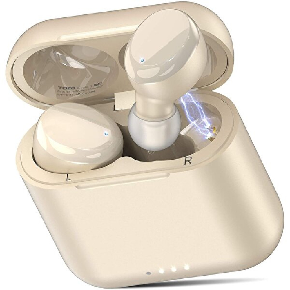Tozo T6 Bluetooth 5.3 Dokunmatik Kontrol Ipx8 Su Geçirmez Stereo Gold Kulak İçi Kulaklık Bluetooth Kulaklık Fiyatı