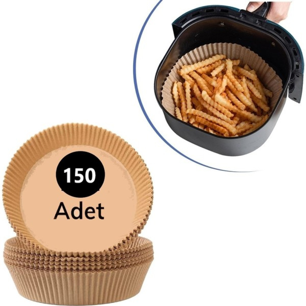 Tp Company 150 Adet Airfryer Pişirme Kağıdı Yuvarlak Tabak Model Yağlı Kağıt - Kahverengi Pişirme Kağıdı Fiyatı
