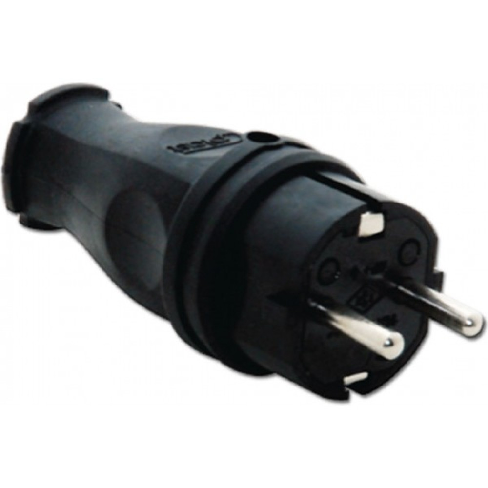 Tp Elektrik 1x16 Kauçuk Düz Fiş 3101-301-0300 - Siyah Oto Boyaları Fiyatı
