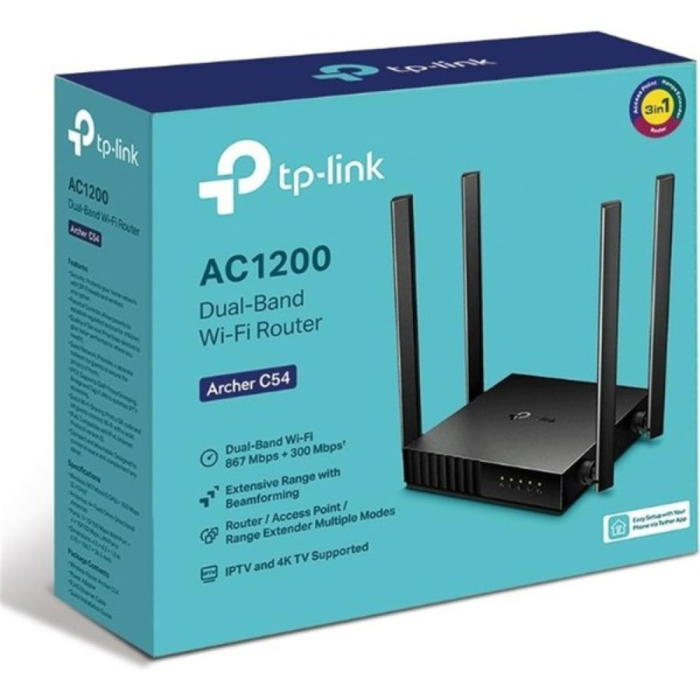 Tp-Lınk Archer C54 AC1200 Kablosuz Dual Band Router Access Point Fiyatı