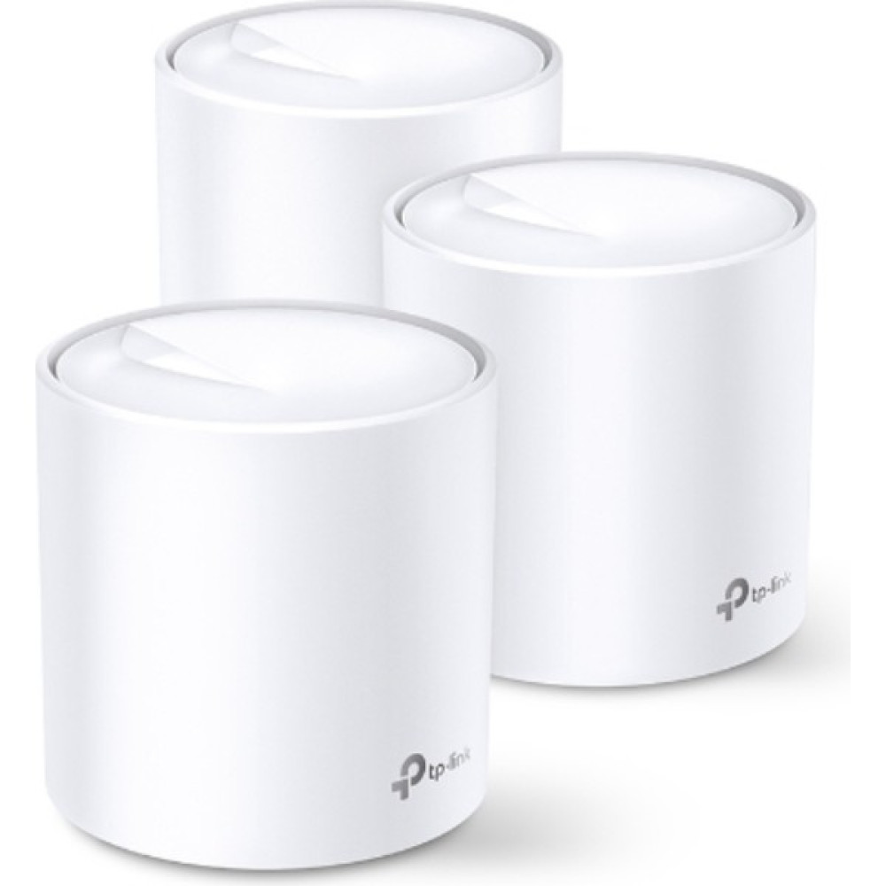 Tp-Link Deco X60(3-PACK) AX5400 Whole Home Mesh Wi-Fi 6 System (3x)(Menzil Geniş Access Point Fiyatı