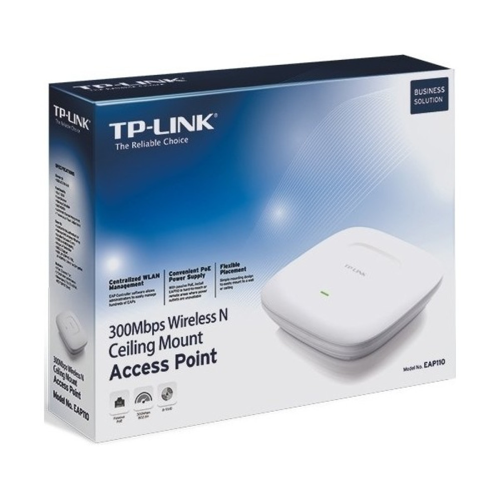Tp-Link EAP110 Wi-Fi 300MBPS Tavan Tipi Access P. Access Point Fiyatı