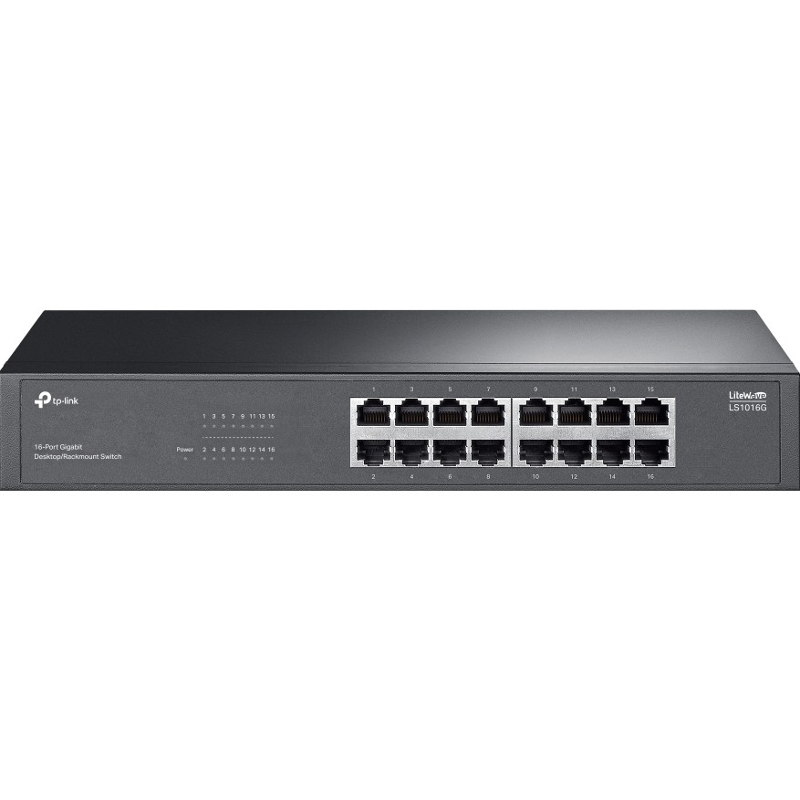 Tp-Link LS1016G 16 Port 10-100-1000 Mbps Switch Metal Kasa Switchler Fiyatı