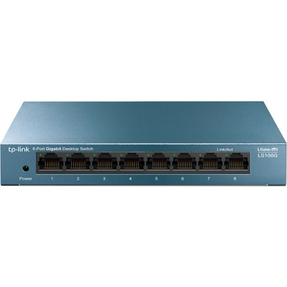 Tp-Link LS108G Litewave 8-Port Gigabit Desktop Switch Hub & Switch Fiyatı