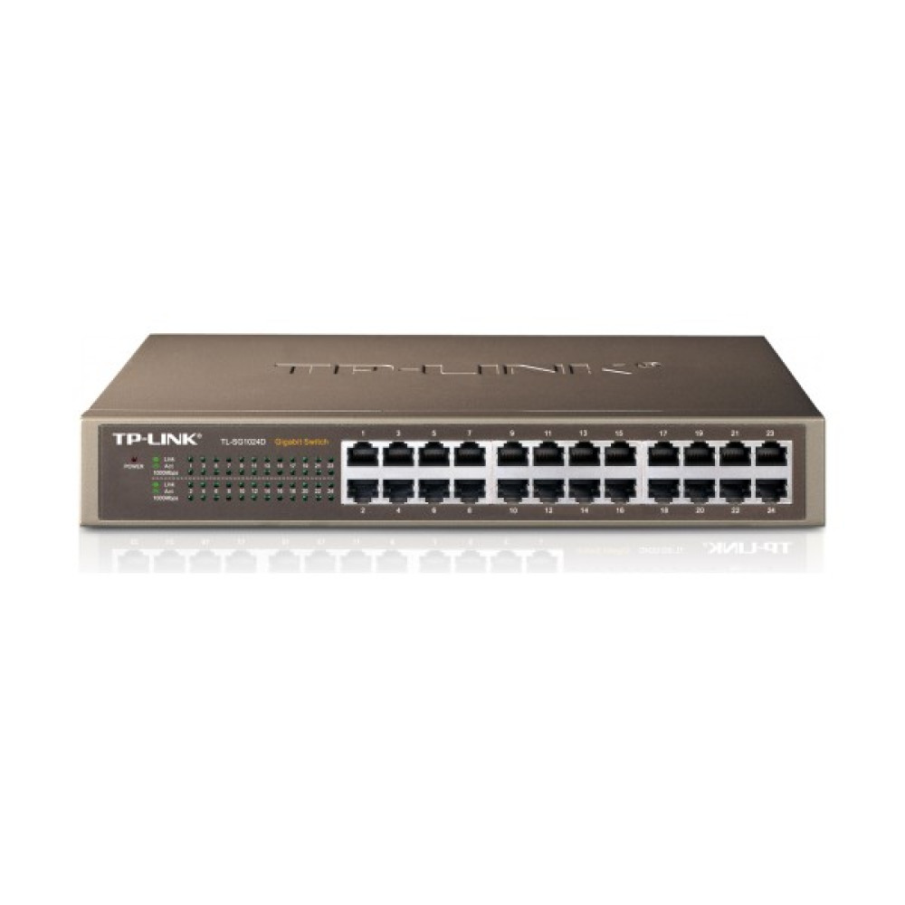 Tp-Link SG1024D 24 Port Gigabit Rackmout Metal Kasa Switch Hub & Switch Fiyatı