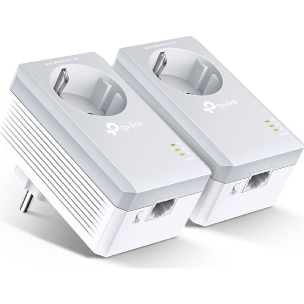 TP-Link TL-PA4010P KIT, AV600 AC Güç Soketli Powerline Adaptör Başlangıç Kiti Powerline Adaptör Fiyatı