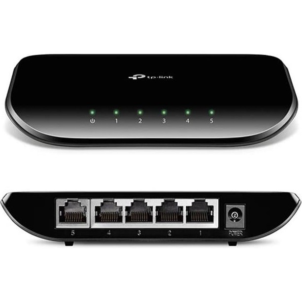 Tp-Link TL-SG1005D 5 Port 10-100-1000 Gigabit Ethernet Switch Hub & Switch Fiyatı