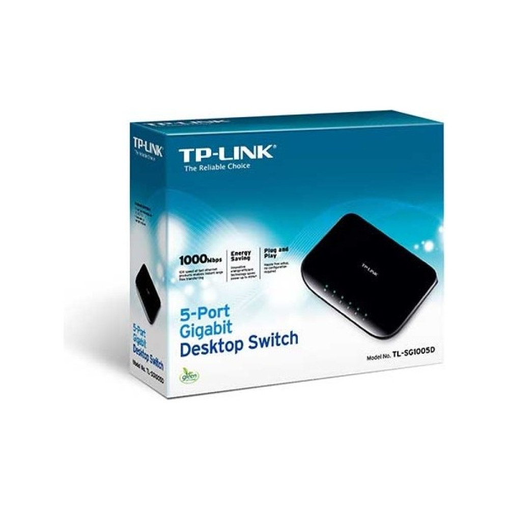 Tp-Lınk TL-SG1005D 5 Port 10/100/1000 Gıgabıt Ethernet Desktop Swıtch Hub & Switch Fiyatı