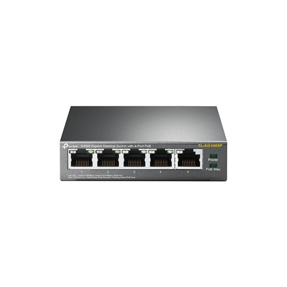 Tp-Lınk TL-SG1005P 5 Port 10/100/1000 4x Poe Gigabit Switch (56W) Network Aksesuarları Fiyatı