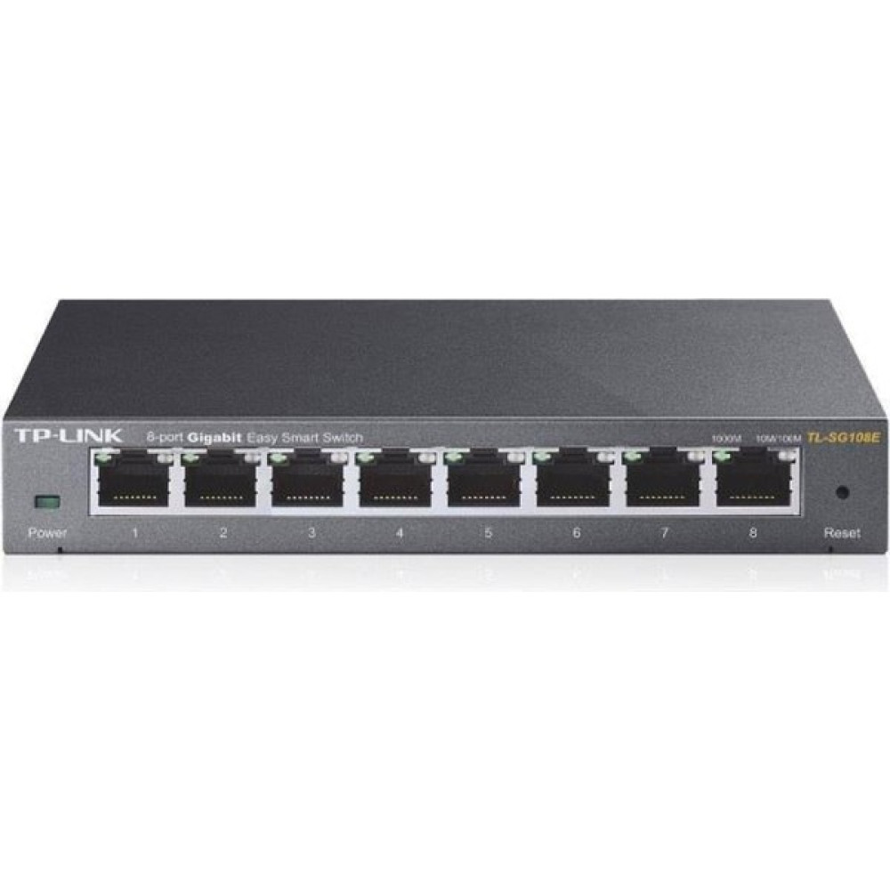 Tp-Link TL-SG108 8 Port 10/100/1000 Çelik Gbit Switch Modem Fiyatı