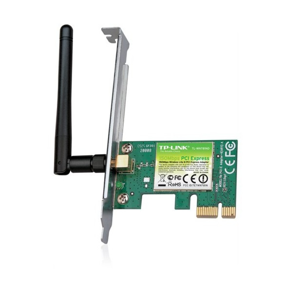 TP-Link TL-WN781ND, 150 Mbps N Kablosuz 2dBi Değiştirilebilir Antenli PCI Express Adaptör Wireless Adaptör Fiyatı