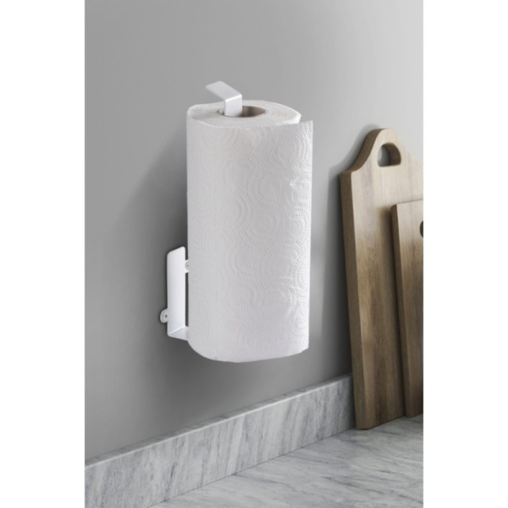 TR Turan Collection Metal Beyaz Kağıt Havluluk, Kağıt Havlu Tutacağı - 7,5 x 26 cm Havluluk Fiyatı
