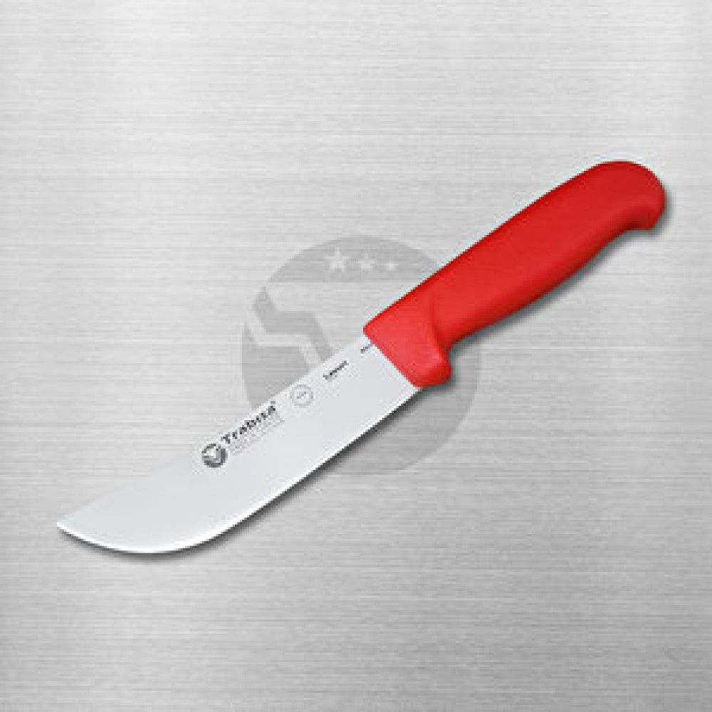 Trabisa TRABISA 53117 Yüksek Kalite Paslanmaz Çelik 13.5 cm Deri Yüzme Kasap Bıçağı Kırmızı Saplı Bıçaklar ve Bıçak Setleri Fiyatı