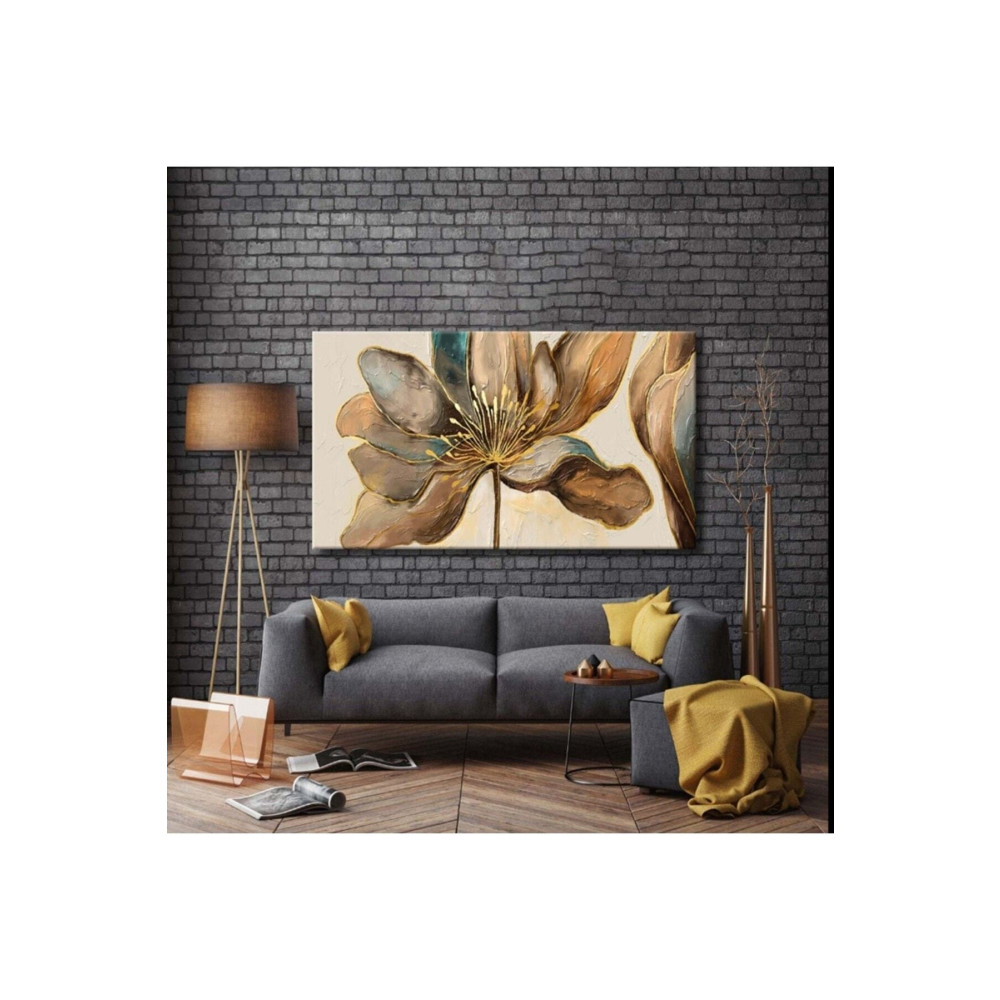 TRADE AYS Cennet Çiçeği Dekoratif Kanvas Duvar Tablo 80 x 120 Beden Tablo & Poster Fiyatı