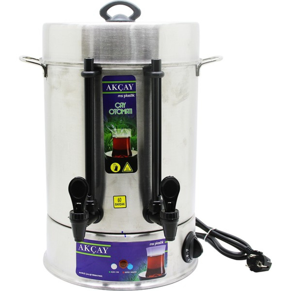 Trade Jam Çay Otomatı 60 Bardak Semaver Elektrikli Çay Makinesi (4396) Bahçe Aksesuarı Fiyatı