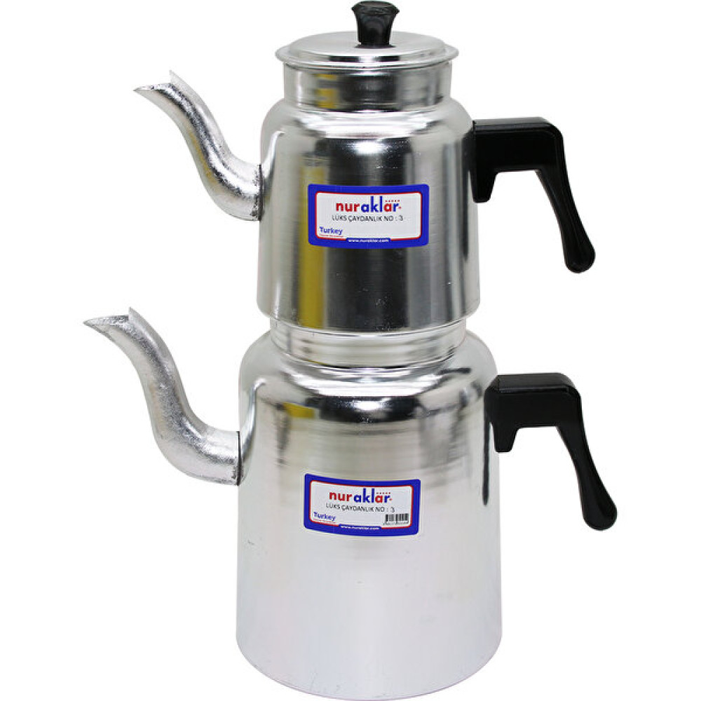 Trade Jam No-3 Lüks Alüminyum Çaydanlık Takımı (4396) Çay / Çaydanlık Setleri Fiyatı