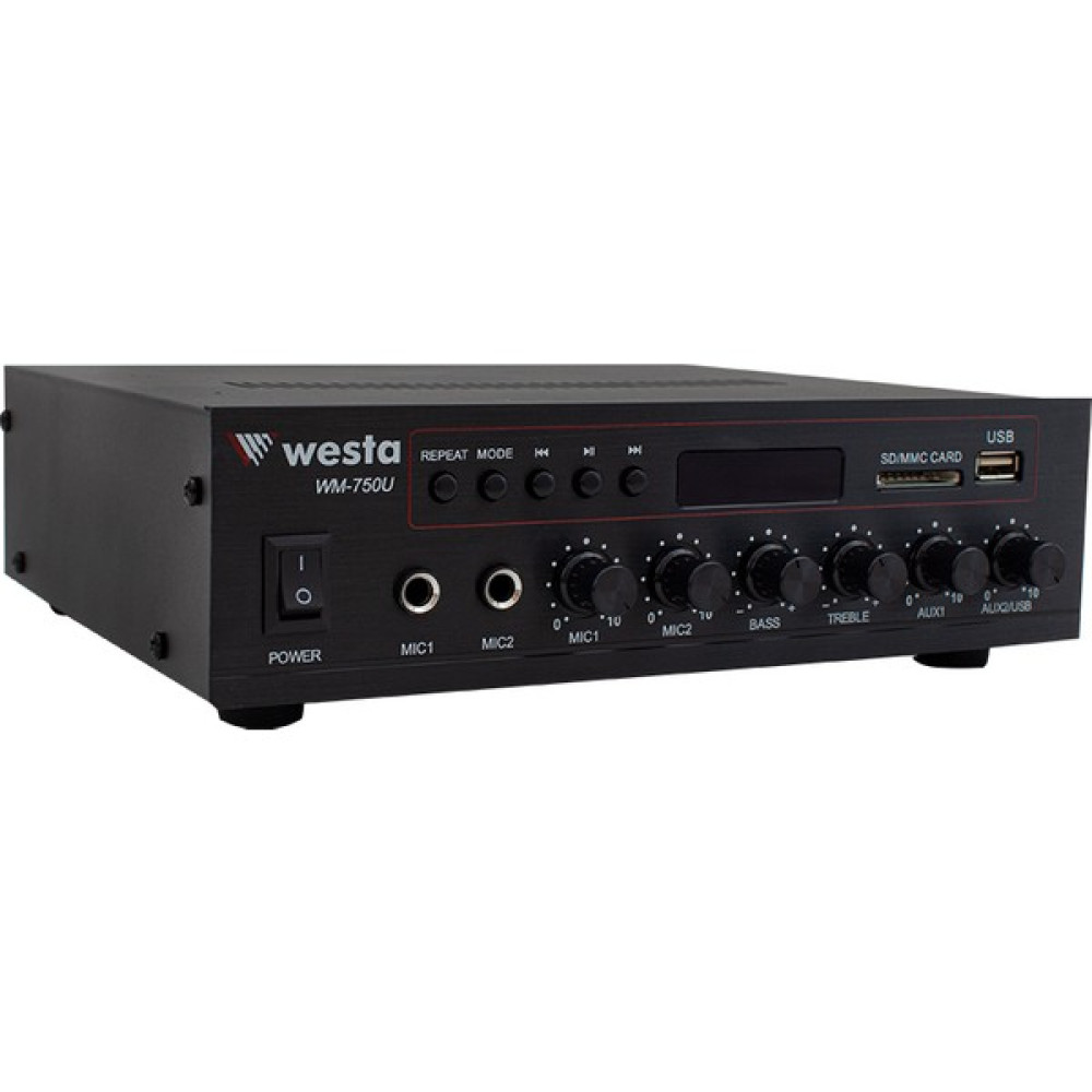 Trade Jam Westa WM-750U 80W Mini 100V/70V/4-16 Ohm Usb/sd/bluetooth/ Uk-2 Mik.giriş Trafolu Anfi (4396) Oto Hoparlörleri & SubWoofer Fiyatı