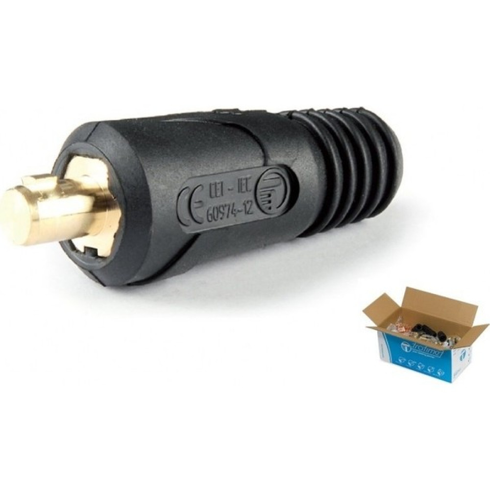 Trafimet CX0021 35-70 mm² Kaynak Kablosu Soketi Kauçuk Erkek Trafimet İtalyan Kaynak Makineleri Fiyatı