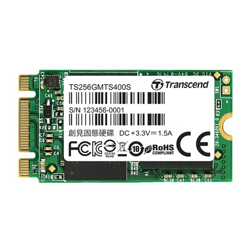 Transcend TS256GMTS400S 256 GB MTS400S 500/460MB/S 22X42MM M.2 SSD Harddisk Sabit Diskler Fiyatı