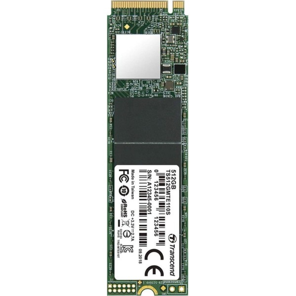 Transcend TS512GMTE110S 512GB 1000 - 1999 Mb/s Pcıe Gen3 X4 3D Tlc Nvme M.2 SSD SSD / Solid State Drive Fiyatı