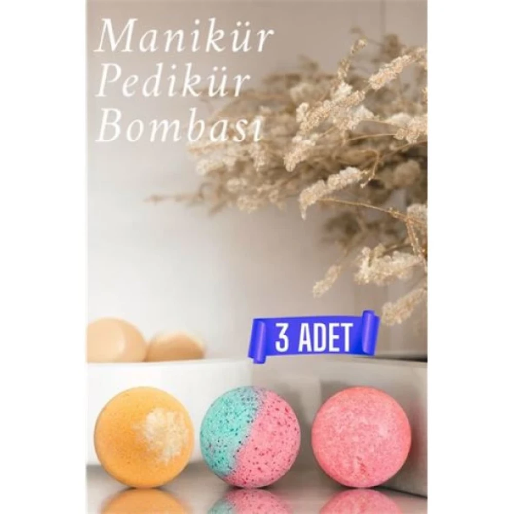 Transformacion 3 Adet Pedikür Manikür Banyo Bombası Topu 717651 Ayak Bakımı Fiyatı
