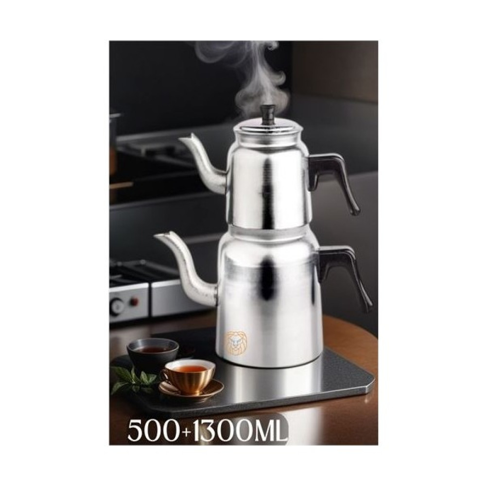 Transformacion Alüminyum Çaydanlık Seti 500+1300 ml 719492 Çay / Çaydanlık Setleri Fiyatı