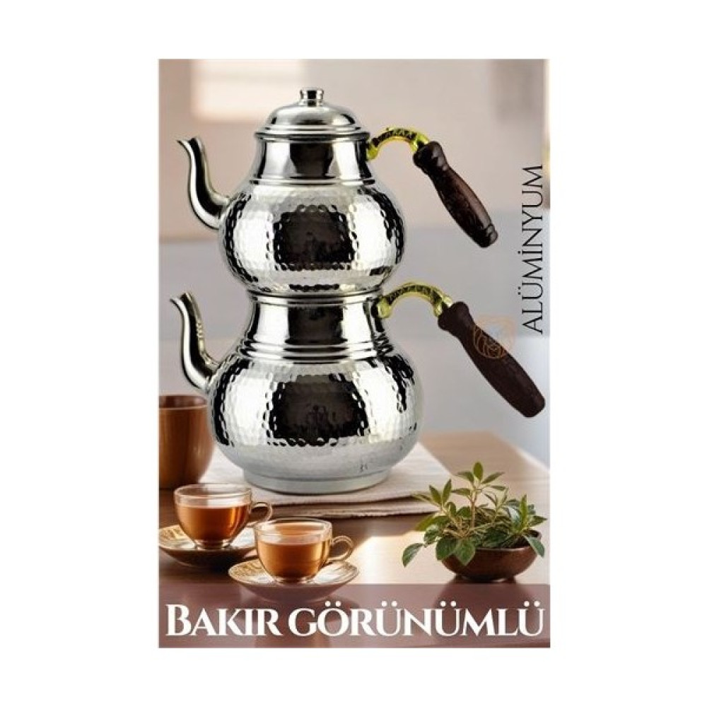 Transformacion Çaydanlık Seti Bakır Görünümlü Alüminyum 750+1600 ml 719293 Çay / Çaydanlık Setleri Fiyatı