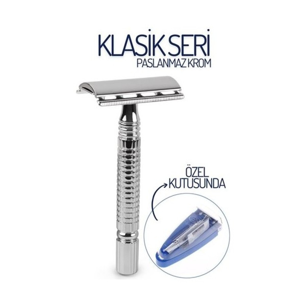 Transformacion Klasik Tıraş Makinesi Üstten Açmalı Paslanmaz Krom 718637 Tıraş Makineleri Fiyatı