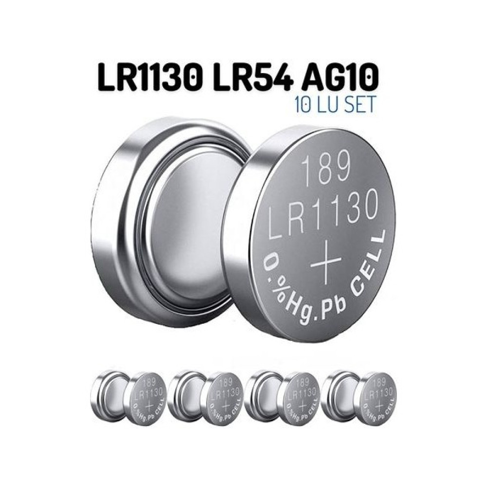 Transformacion LR1130 LR54 AG10 1.55V 10 Adet Alkaline Pil 716931 Normal & Şarj Edilebilir Piller Fiyatı