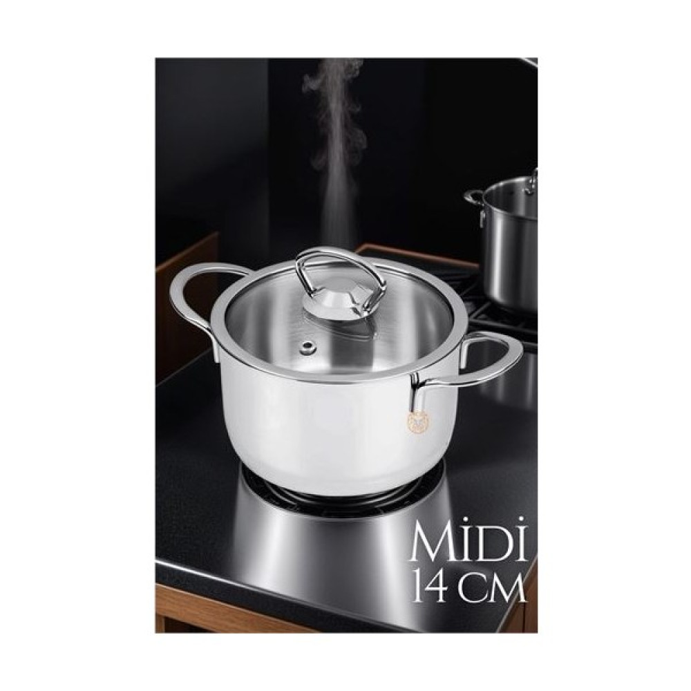 Transformacion Midi Çelik Tencere 14 cm 719527 Tencereler Fiyatı