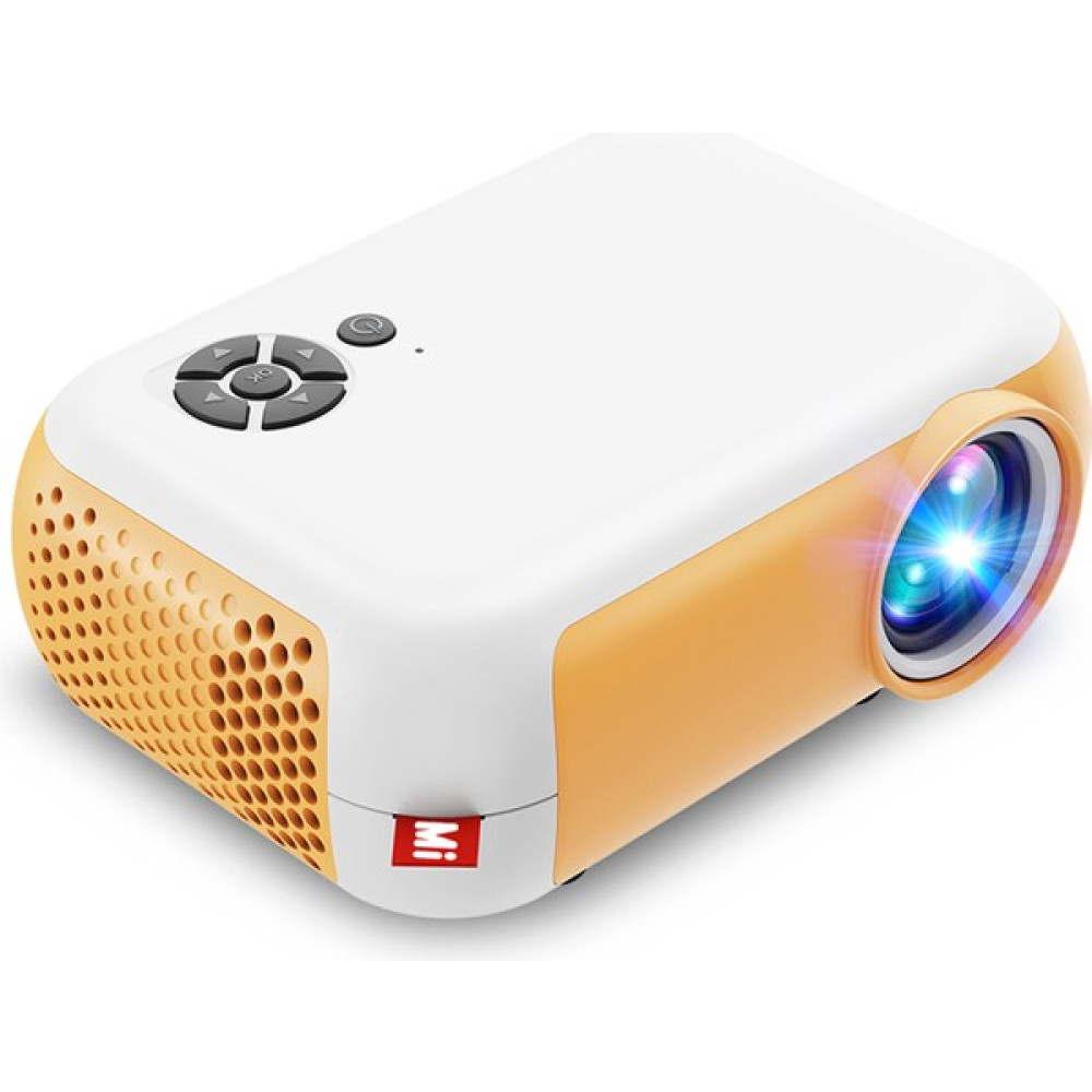 Transjee A10 Mini LCD LED Projektör 1080P Ev Sineması (Yurt Dışından) - Sarı Projeksiyon Fiyatı