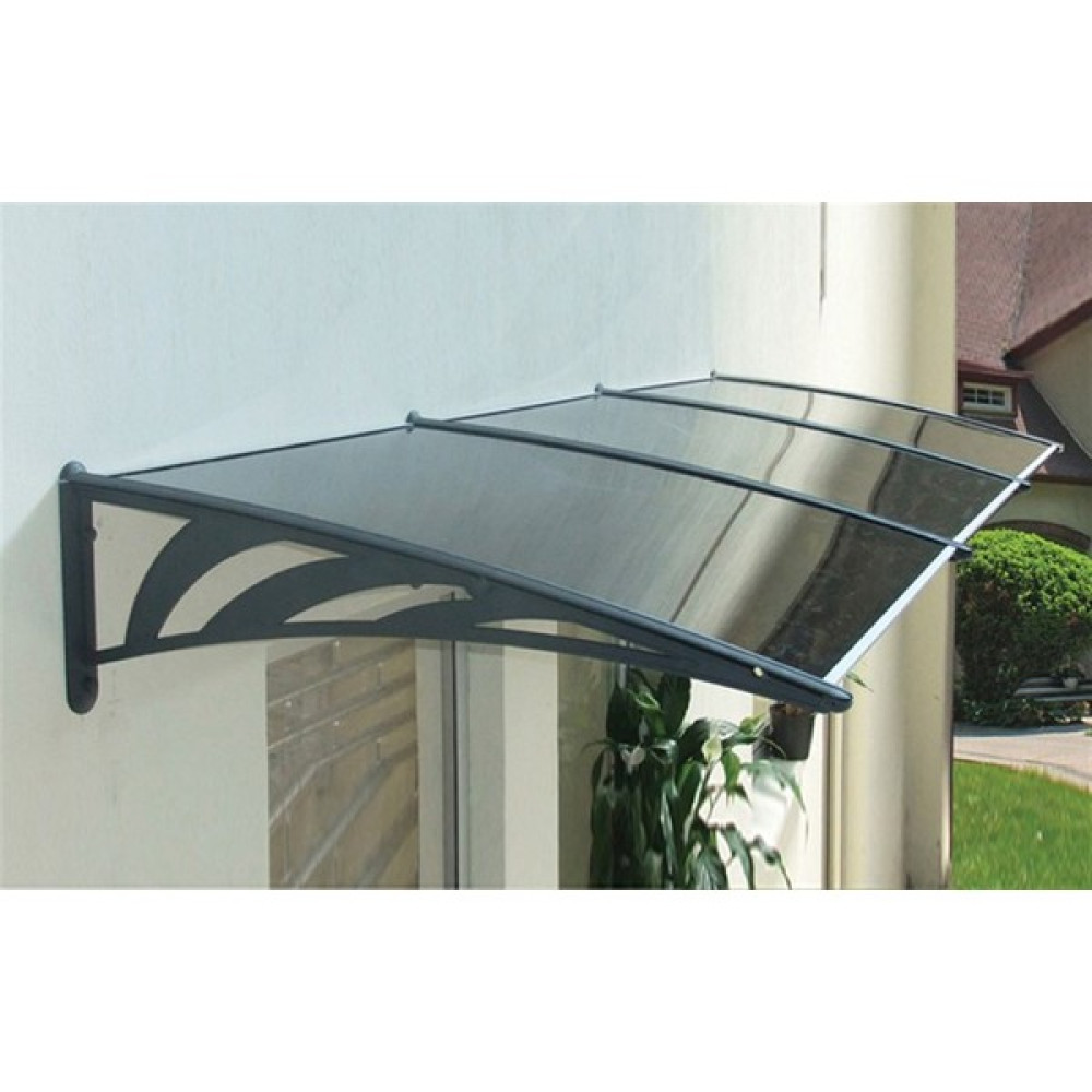 Transpa Forza Transpaforza Tf Std 1.10 Kapı Üstü Sundurma 100 x 100 Gri - 100 x 100 cm Bahçe Tentesi Fiyatı
