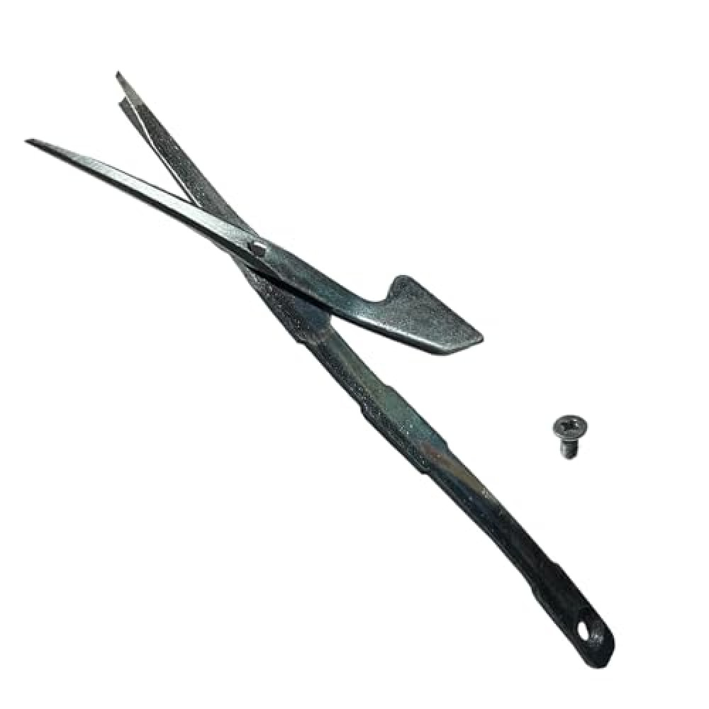 Transparia Tufting Gun Scissors Replacement, Cut Pile Needle Kit Including The Corresponding Screws for Tufting Gun Cut Pile Scissors, Replaceable Head of Carpet Tufting Gun, Tufting Gun Accessories