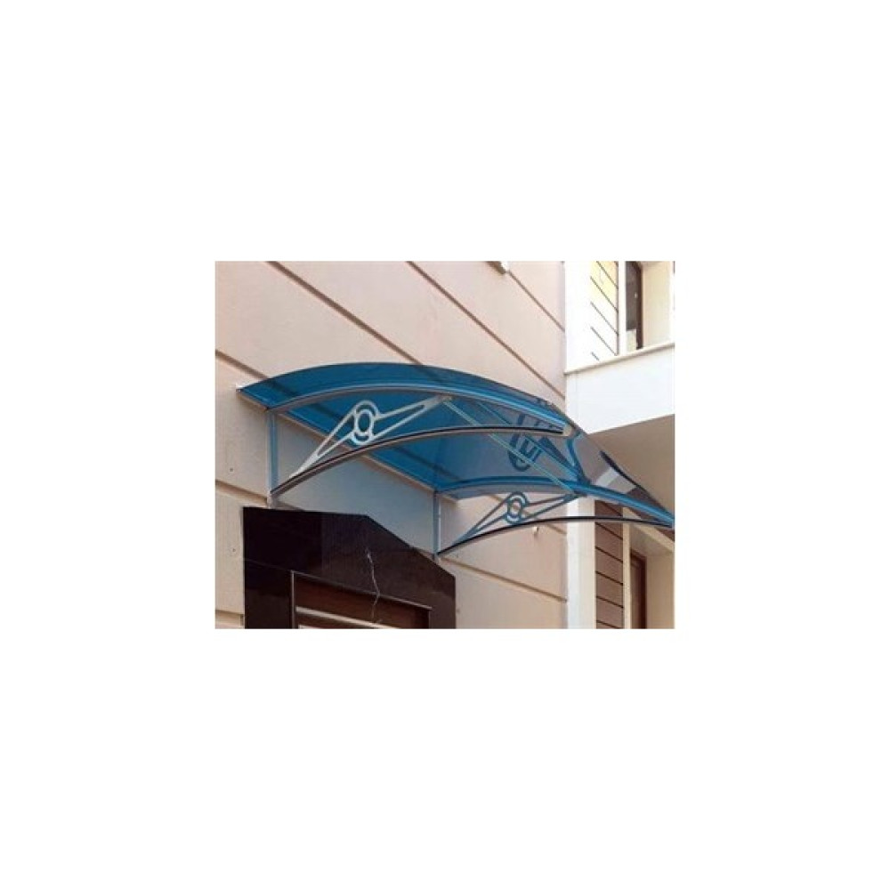 Transpoforza Tf Prolüx Seri 15.15 Alüminyum Ayaklı Sundurma 150 x 150 cm Mavi - 150x150 cm Bahçe Tentesi Fiyatı