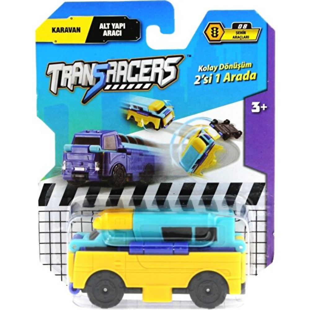 Transracers Dönüşen Araçlar Karavan / Alt Yapı Aacı Oyuncak Araç Fiyatı