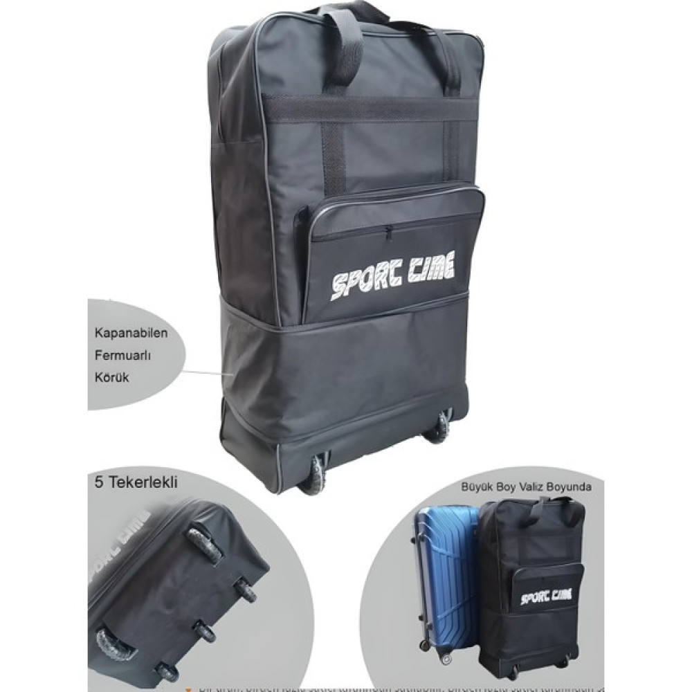 Travel 5 Tekerlekli Büyük Boy Körüklü Bez Valiz 75CMX45CMX25CM Çanta (Outdoor) Fiyatı
